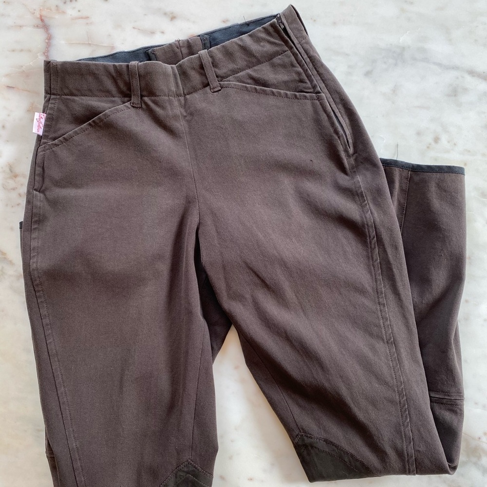 Tailored Sportsman Knee Patch Side Zip Breeches